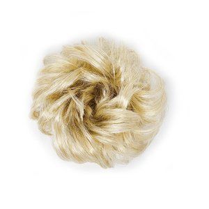 Curly Messy Hair Bun, Synthetic Hair Scrunchie, Hair Bun Pony Tail